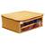 atorakushon Satin Fabric Saree Cover Garments Cover Bag Clothes Storage Wardrobe pack of 6 {gold }