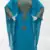 blue Zari Stone Work Georgette Islamic Style Beads Embedded Partywear Kaftan Long Gown Evening wear Dubai kaftan