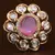 Kundan, CZ and Stone Embellished Adjustable Designer Finger Ring 216EDFR49