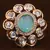 Kundan, CZ and Stone Embellished Adjustable Designer Finger Ring 216EDFR50