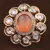 Kundan, CZ and Stone Embellished Adjustable Designer Finger Ring 216EDFR51
