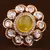 Kundan, CZ and Stone Embellished Adjustable Designer Finger Ring 216EDFR57