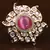 Kundan, CZ and Stone Embellished Adjustable Designer Finger Ring 216EDFR27