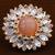 Kundan, CZ and Stone Embellished Adjustable Designer Finger Ring 216EDFR22