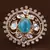Kundan, CZ and Stone Embellished Adjustable Designer Finger Ring 216EDFR39