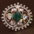 Kundan, CZ and Stone Embellished Adjustable Designer Finger Ring 216EDFR42