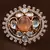 Kundan, CZ and Stone Embellished Adjustable Designer Finger Ring 216EDFR46