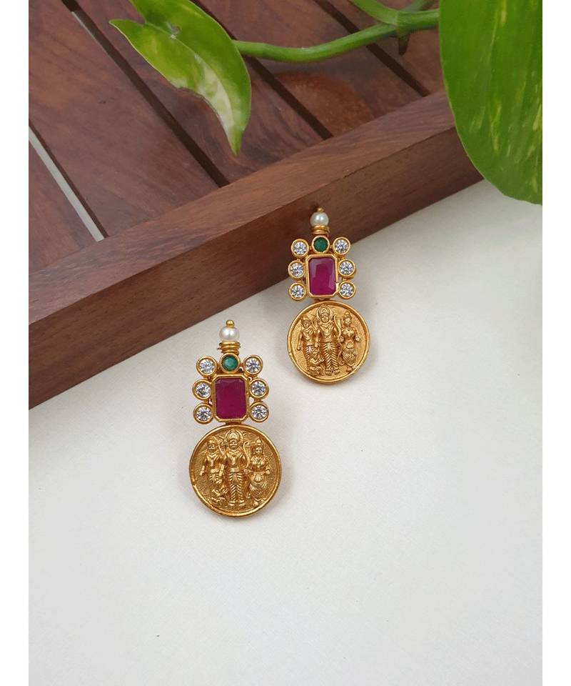 Traditional ramparivar necklace with earrings