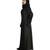 Green embroidered nida abaya