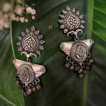 Silver earrings 2