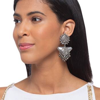 Silver earrings 5