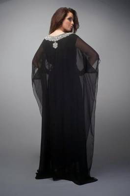 Royal Dubai Beaded Kaftan Arabian Plus Size Abaya Party Fancy Dresses African Clothing Butterfly stylish 3