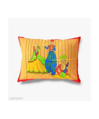 Orange Color Pure Cotton Queen Size Bedsheet 3 katputli orange 4