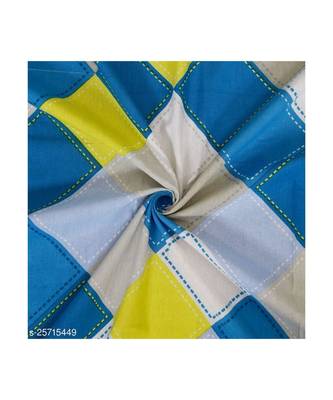 Blue Color Pure Cotton Queen Size Bedsheet ahamdabadi blue 4