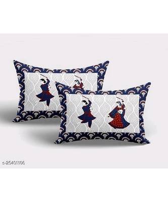 Blue Color Pure Cotton Queen Size Bedsheet New dandiya blue 4