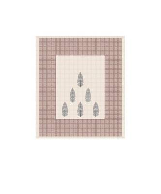 Pink Color Pure Cotton Queen Size Bedsheet PH-6 PATTE-PINK 4