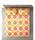 Yellow Color Pure Cotton Queen Size Bedsheet PH-BLOCK-YELLOW