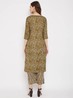 Cotton Printed Kurta and Palazzo Set 3