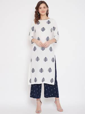 Flamingo Sequins Embellish Tiered Cocktail kurti & palazzo 1