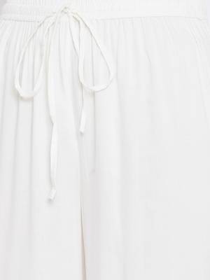 Rayon Printed  3/4th and Flared Sleeves  Calf Length   Kurta with a Pair of Block Printed Rayon Pallazos 5