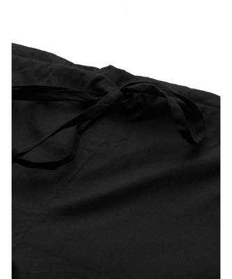 Men Black Solid Pyjamas 4