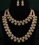 Multicolor zircon   necklace-sets