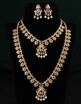 Multicolor zircon   necklace-sets 1