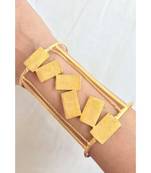 Pandemonium Gold Statement Geometric Cuff