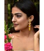 Pandora Gold Moon Phases Enamel Earrings