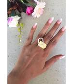 Dey Dual Tone Statement Ring