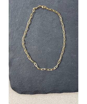 Glided Gold Minimal Necklace 1