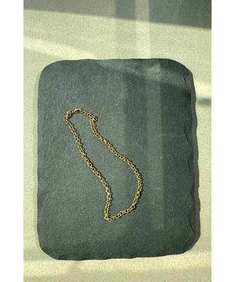 Rolo Gold Minimal Necklace 2