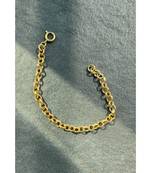 Rolo Gold Minimal Bracelet