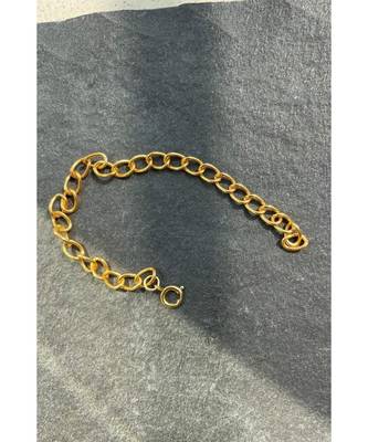 Cable Gold Link Chain Bracelet 3