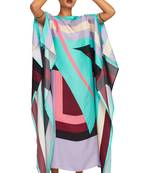 JSDC Digital Printed Crepe Kaftan for Women Casual Wear