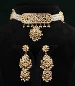 Multicolor pearl chokers