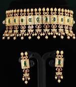 Multicolor zircon   chokers