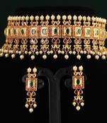 Multicolor zircon  chokers