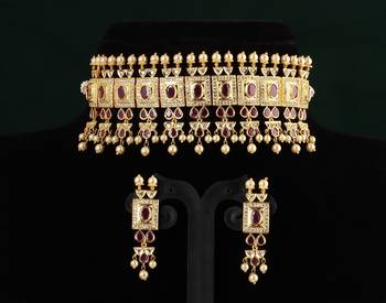 Multicolor zircon   chokers 1