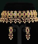 Multicolor zircon   chokers