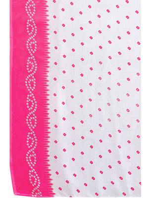 Pink bandhej crepe salwar 4