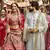 Charming Red zarkan, dori, and zari embroidered raw silk semi stitched wedding lehenga