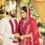 Comely Red dori, zarkan, and resham embroidered raw silk semi stitched wedding lehenga