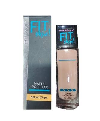 Kiss Beauty FIT Skin Matte Poreless Foundation (35gm) 1