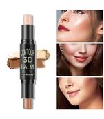 Kiss Beauty Contour and Highlighting 3D Balm Duo Stick