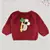 Panda applique full sleeves sweater