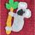 Panda applique full sleeves sweater