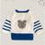 Teddy applique full sleeves sweater