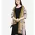 Chex Panel Rose Embroidered Festive Dupatta