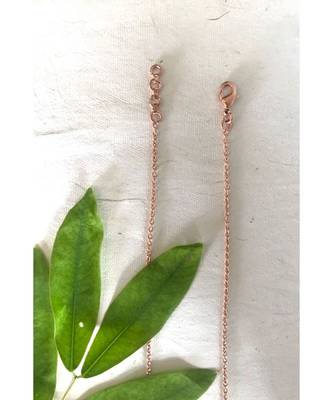 Mitali Jain Triangle Rose Gold Geometric Necklace 3